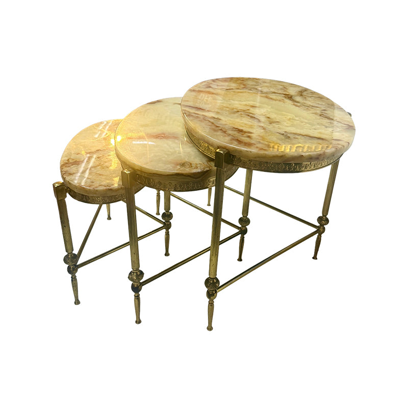Troir nesting table, France Louis XV