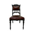 French low chair, carving