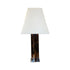 Vintage 1970 French Table Lamp | Smoke Grey Acrylic Base, Modern Design