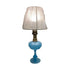 Opaque Blue Table Lamp