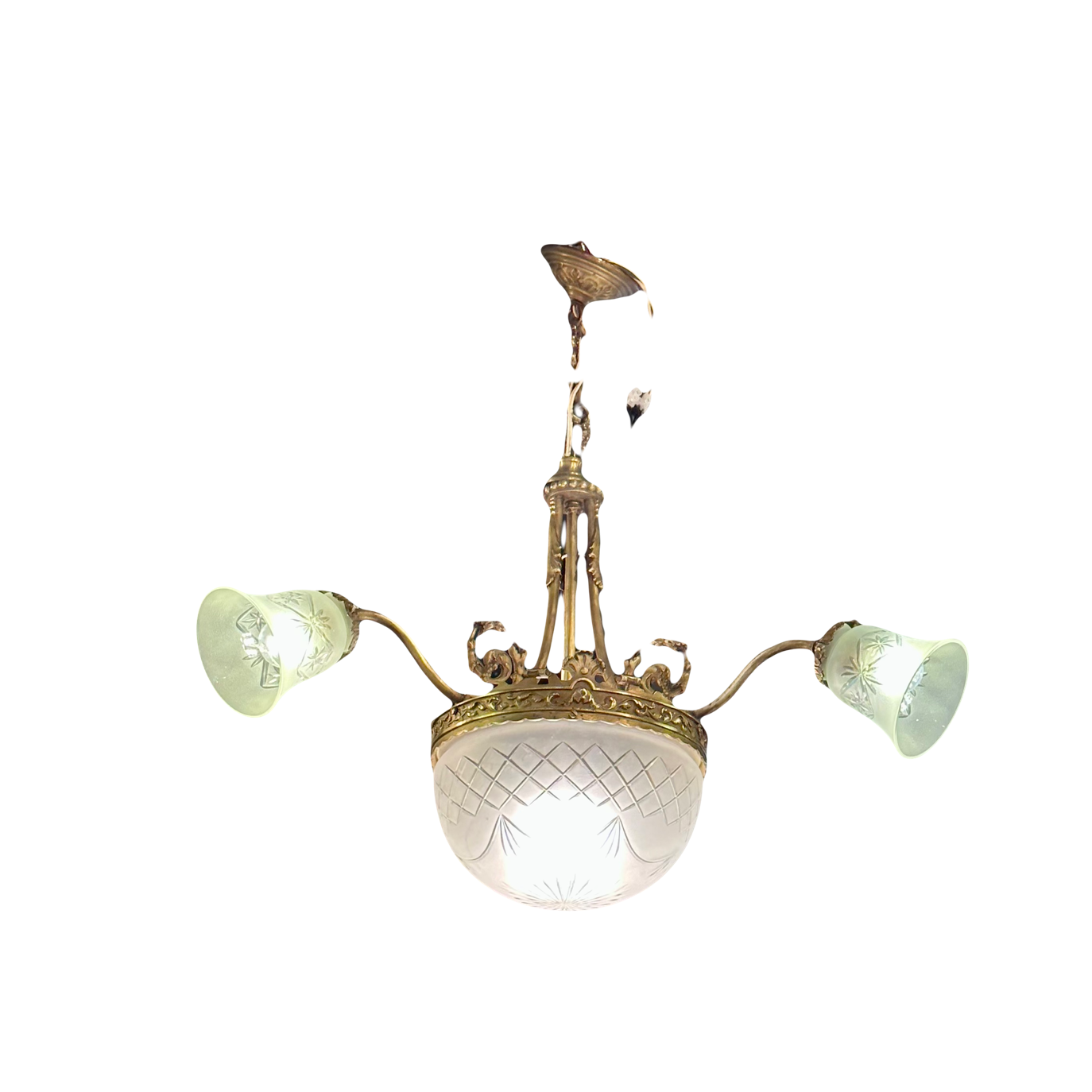 Crystal Ball French Chandelier