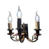 Art Deco Brass  Candle Holders/ Wall scone