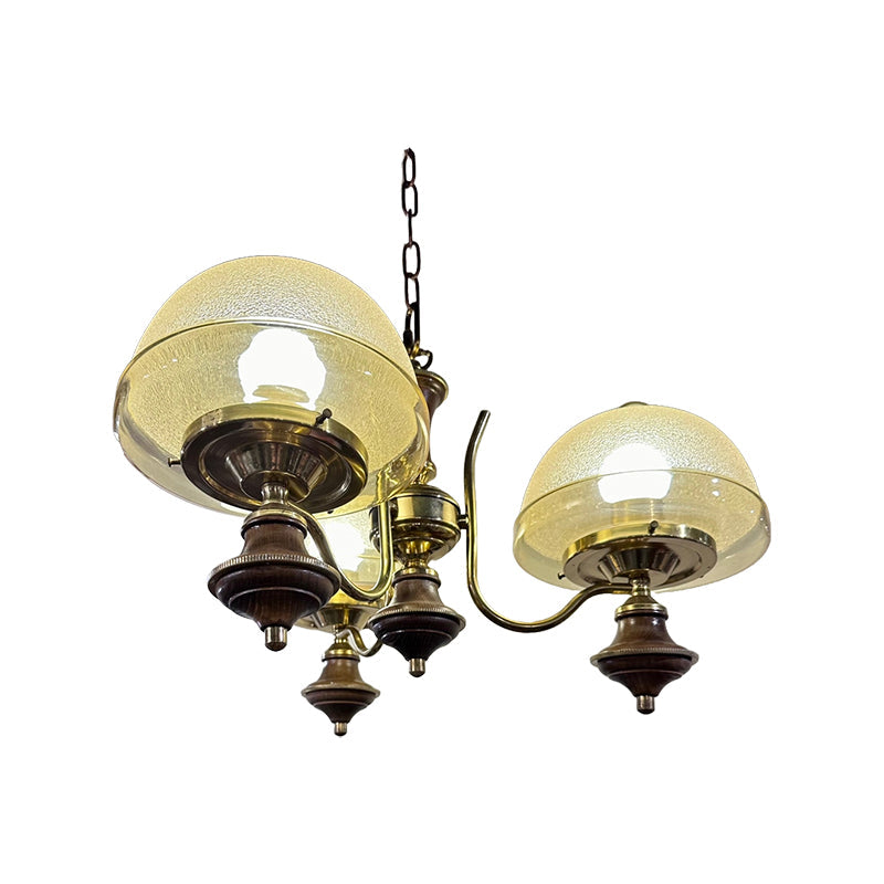 Art Glass Globe Chandelier