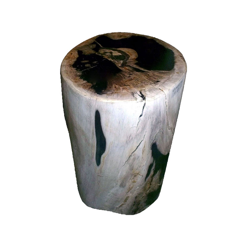 PETRIFIED WOOD STOOL (OREO)
