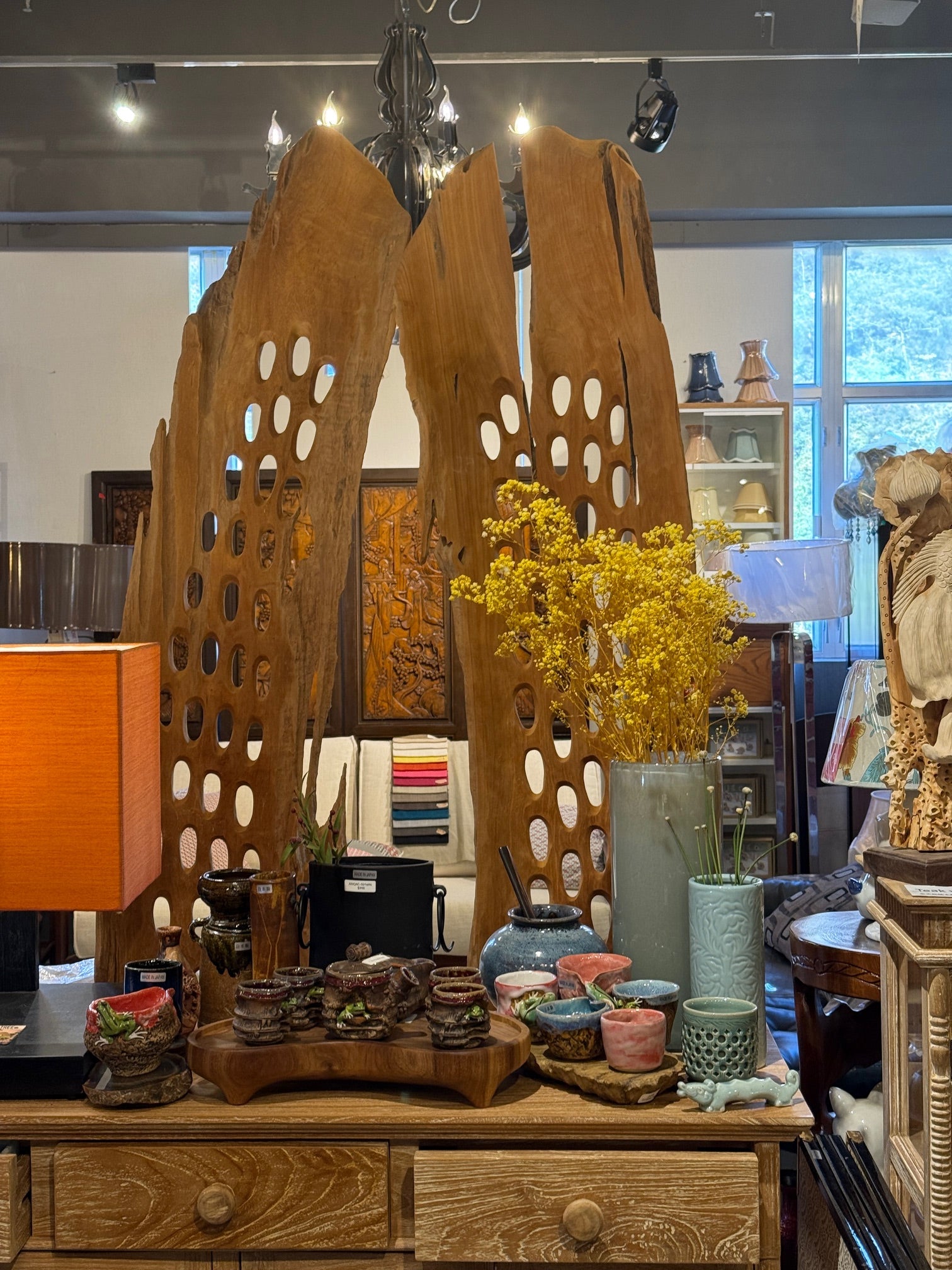 Thousand eyes TEAK Panel