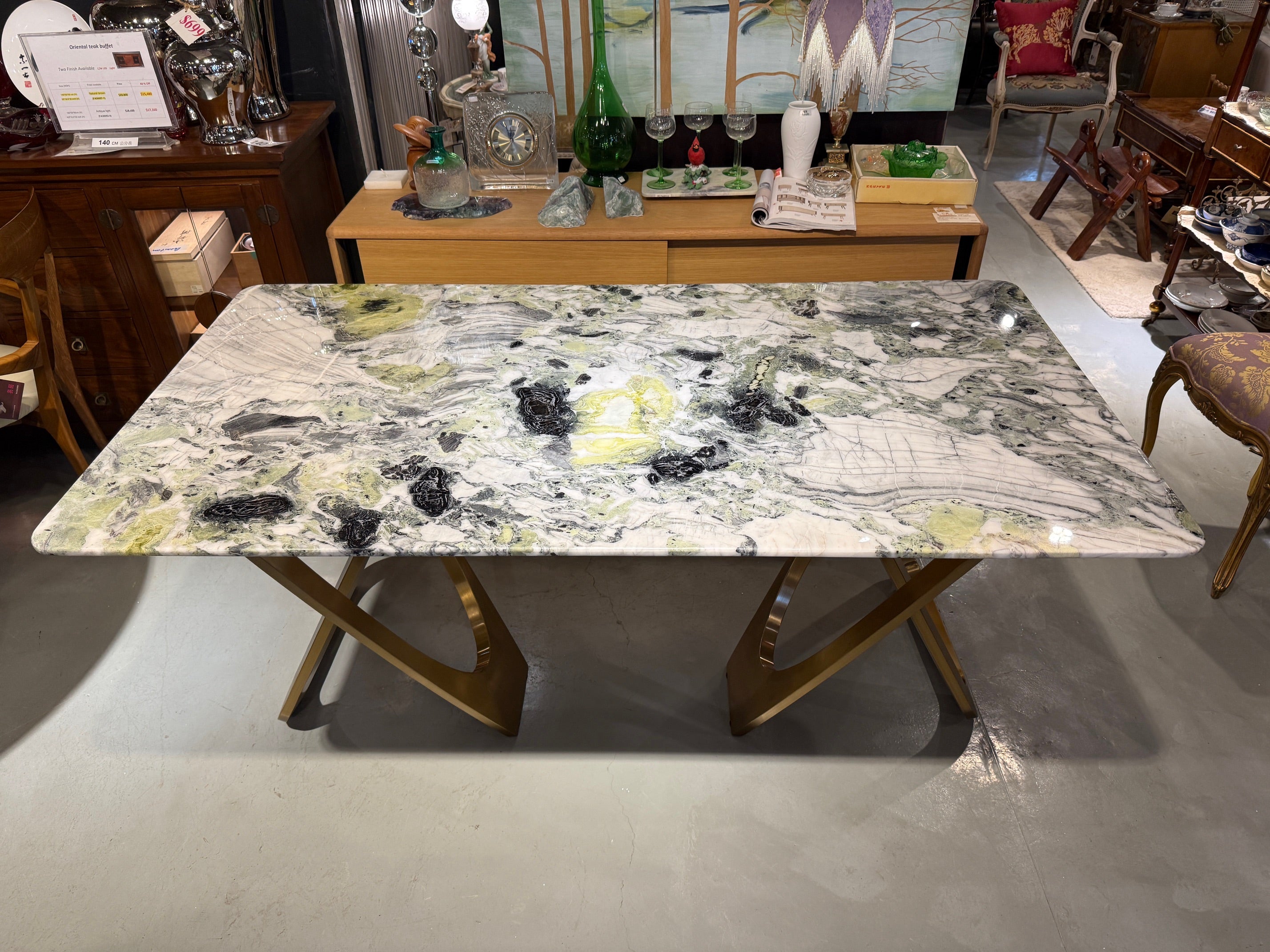 Shangri-la marble dining table