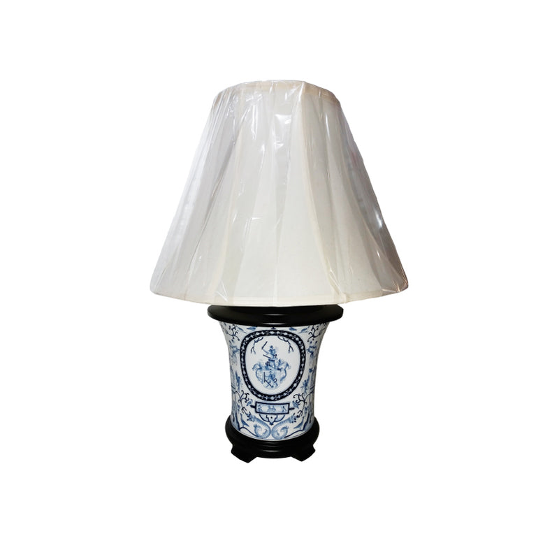 Vintage porcelain lamp, China