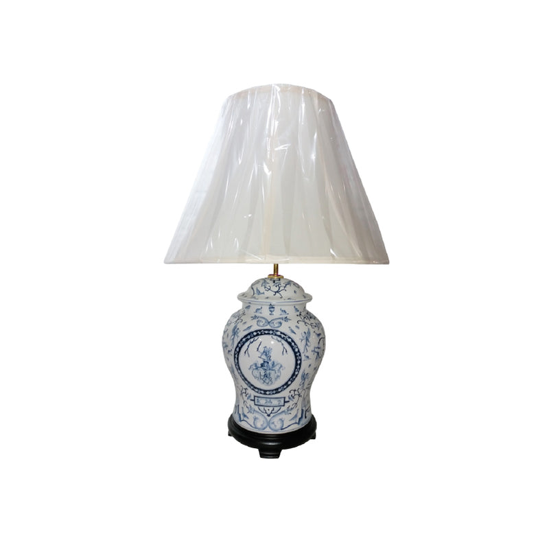 Vintage porcelain lamp