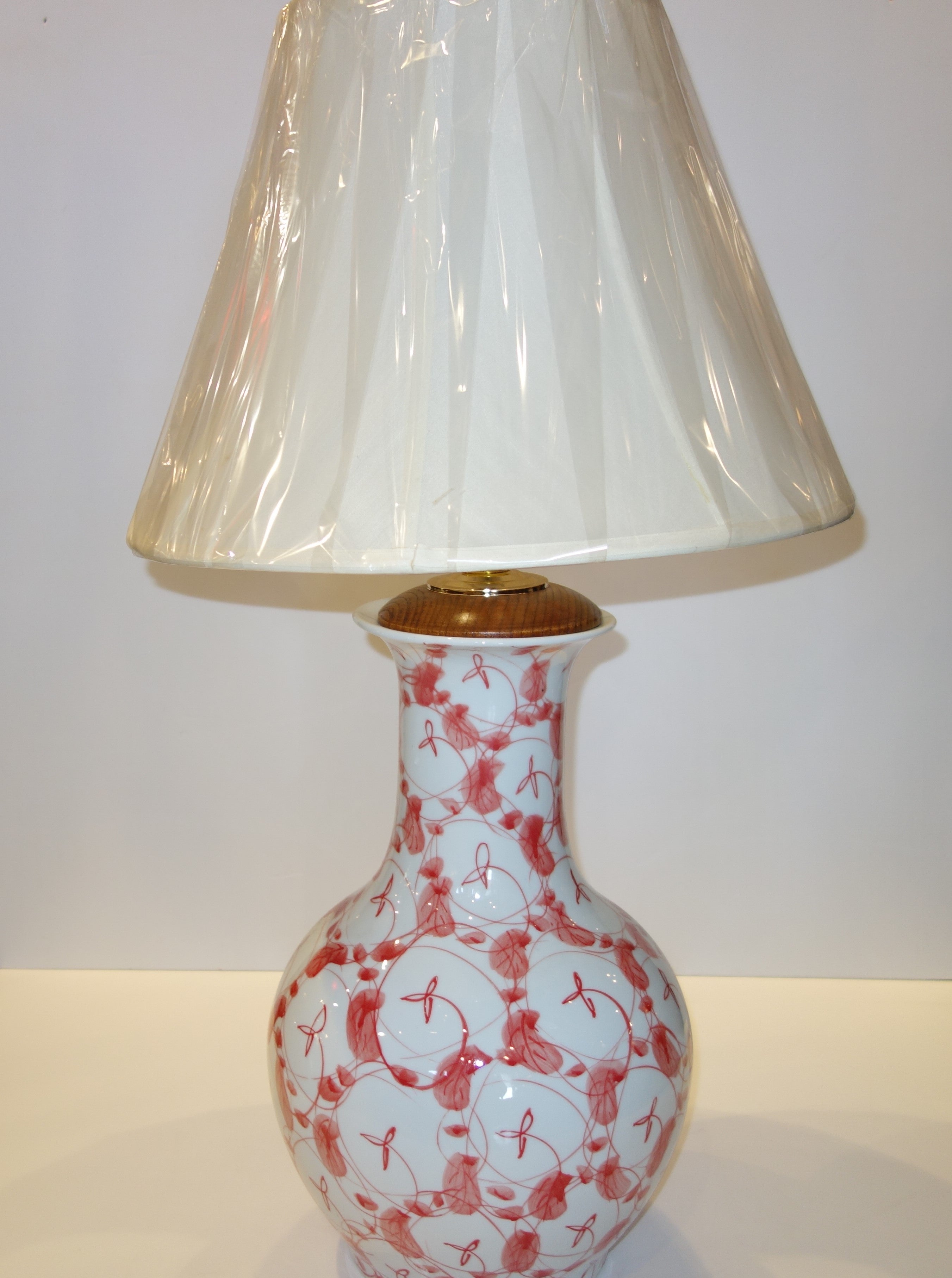 Vintage Ceramic porcelain chinese lamp