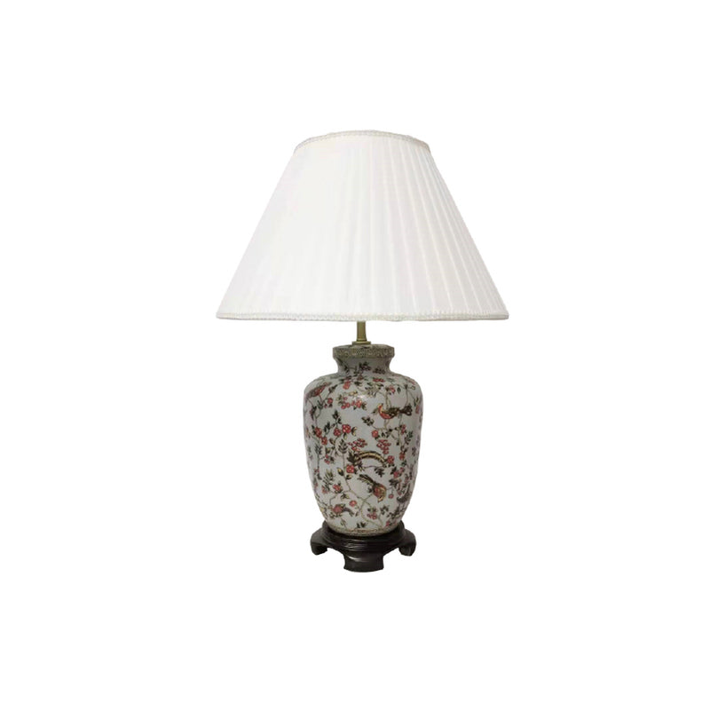 Vintage Porcelain Lamp, China