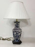 Peony, Chinese Vintage Porcelain Lamp