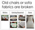 Old chairs or sofa