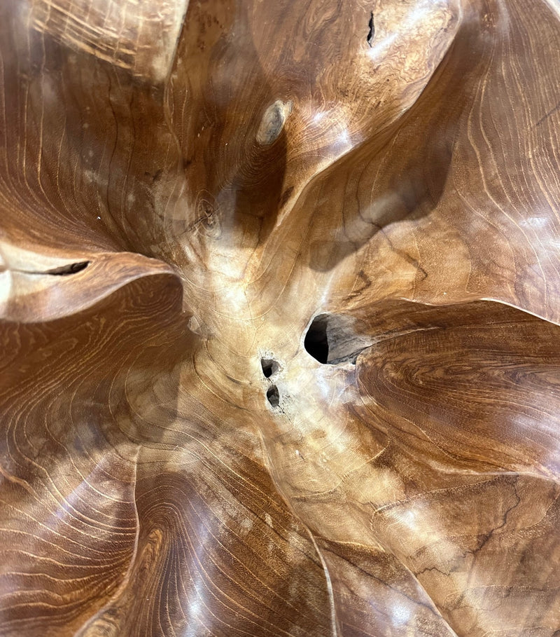 Big spoon teak root coffee table