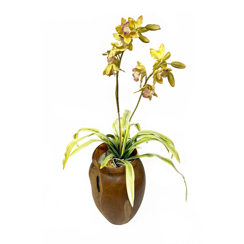 Tala Teak Vase