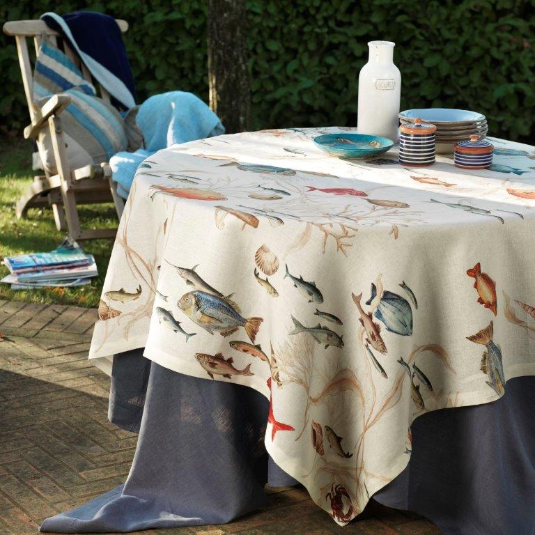 Tablecloth, LA MER Cream