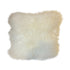 White sheep hair cushion