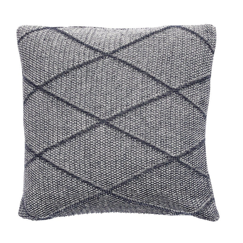 Denmark brand- Hübsch grey cotton cushion 