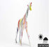 Trash Blanc Girafe 65 cm