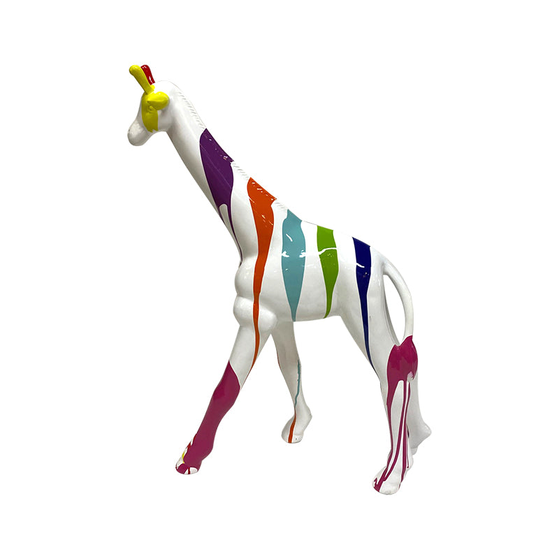 Trash Blanc Girafe 65 cm