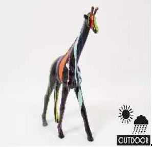 Trash Noir Girafe 65 cm