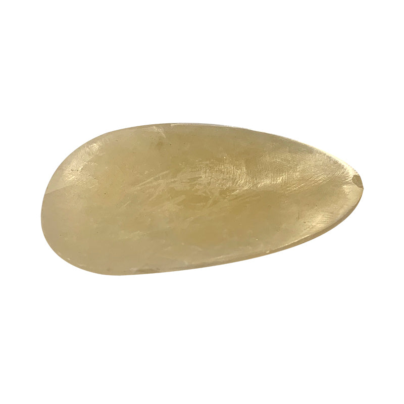 Oval soap dish with leg