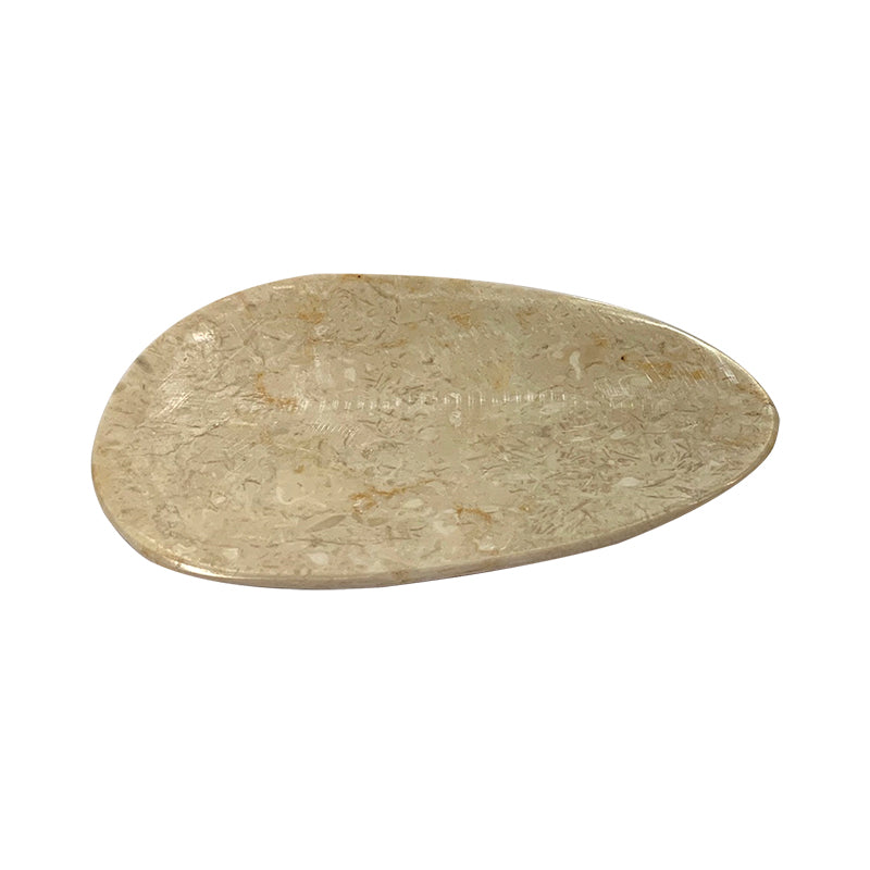 Oval soap dish with leg