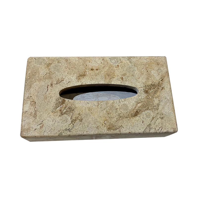 Marble tissue box