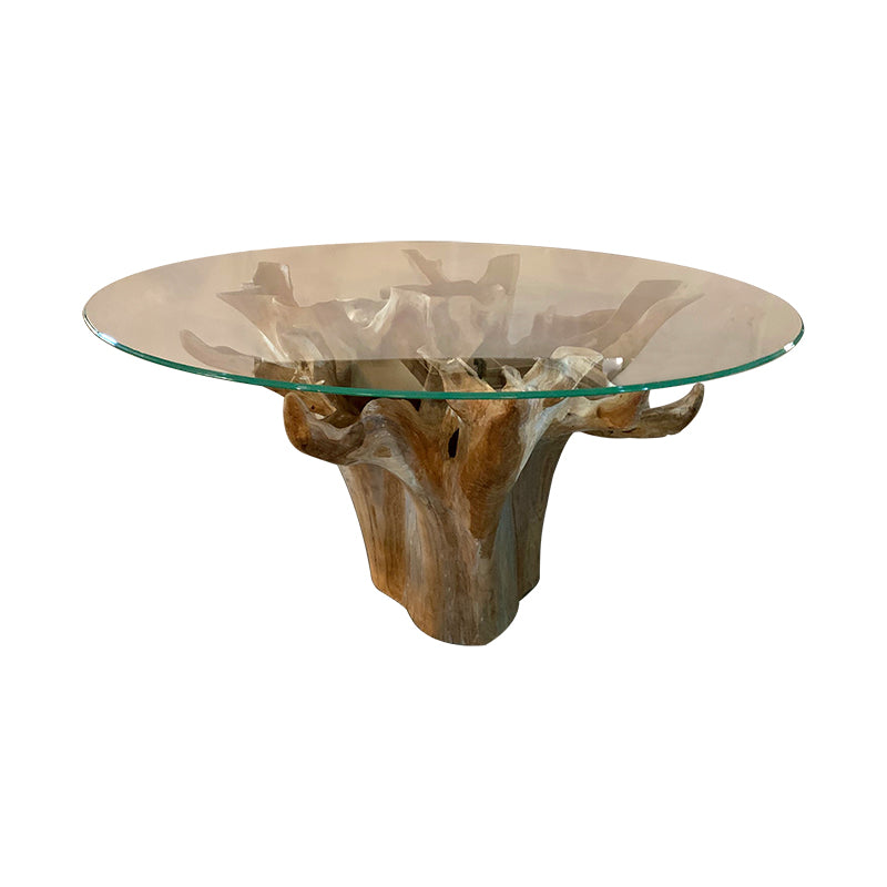 teak roots dining table