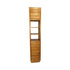 Made of recycle teak wood, Sienna is well compartmentized for displaying and storing books or decors.