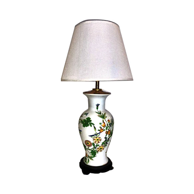 Vintage Ceramic porcelain chinese lamp